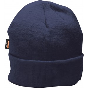 GORRO MALHA C/ FORRO THINSULATE AZUL ESC B013 